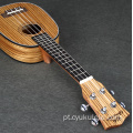 Ukulele com padrão de balde de abacaxi